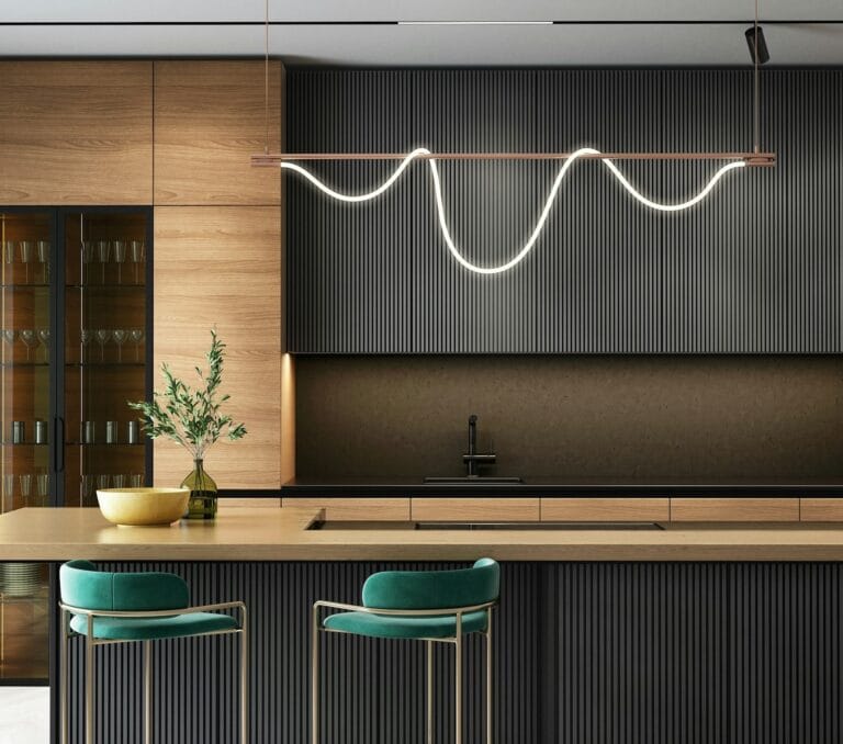 Acrylic and Formica Together — The Best Value in a Riyadh Kitchen