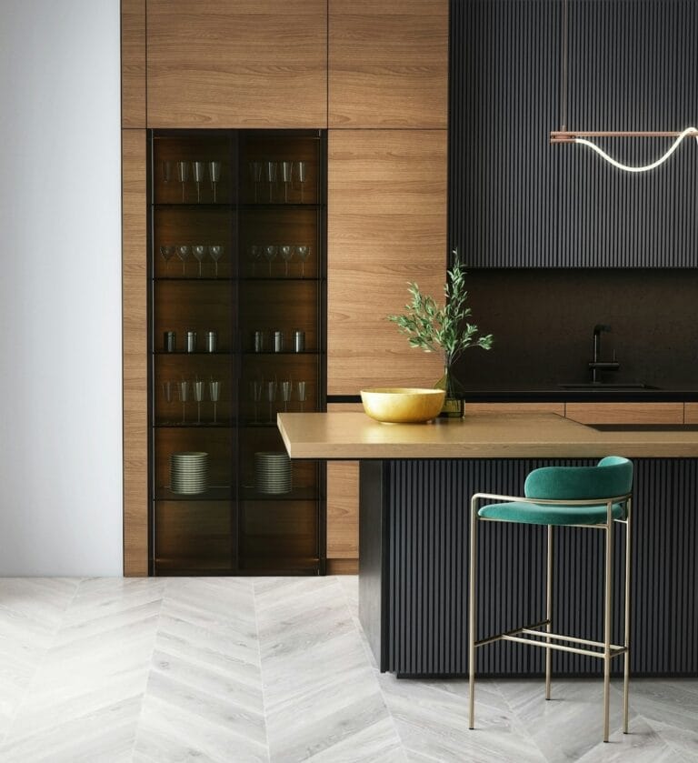 Glass Kitchens in Riyadh — Depth No Paint Can Imitate